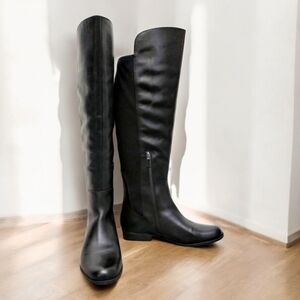 NIOB Bandolino Riders Boots Black Size 9.5 M